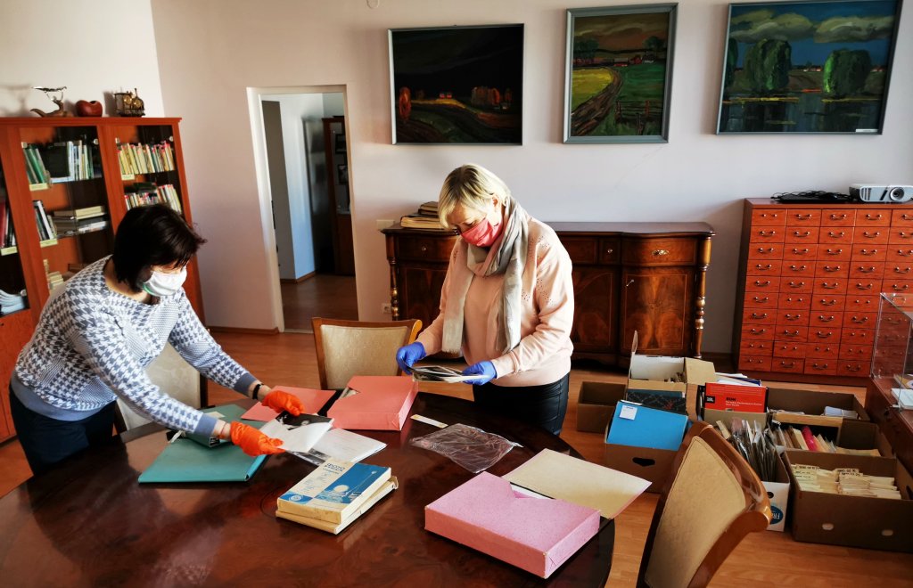 Iššūkis nesustabdė bibliotekinės veiklos