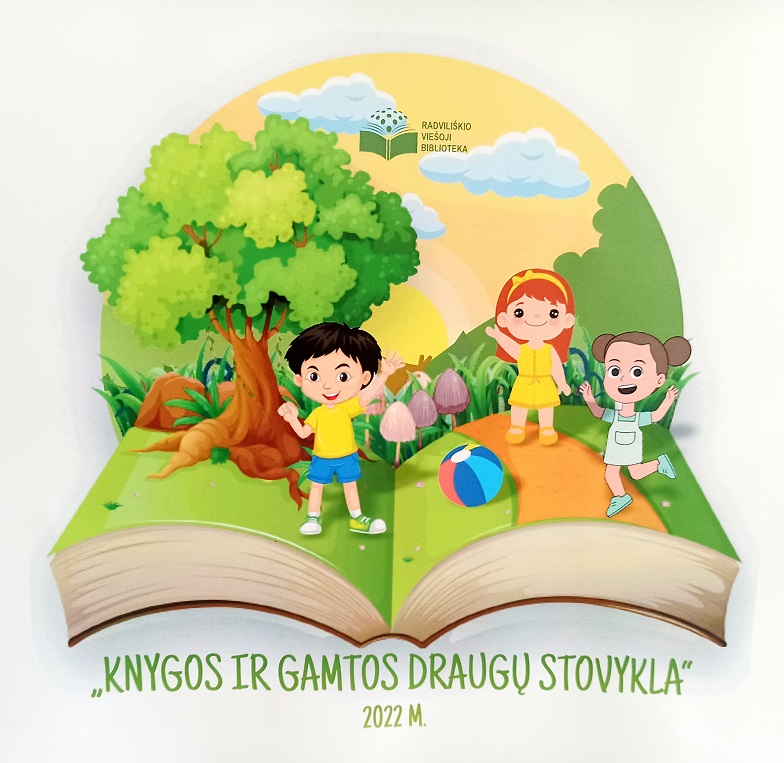 Startavo vaikų vasaros stovykla „Knygos ir gamtos draugų stovykla bibliotekoje“