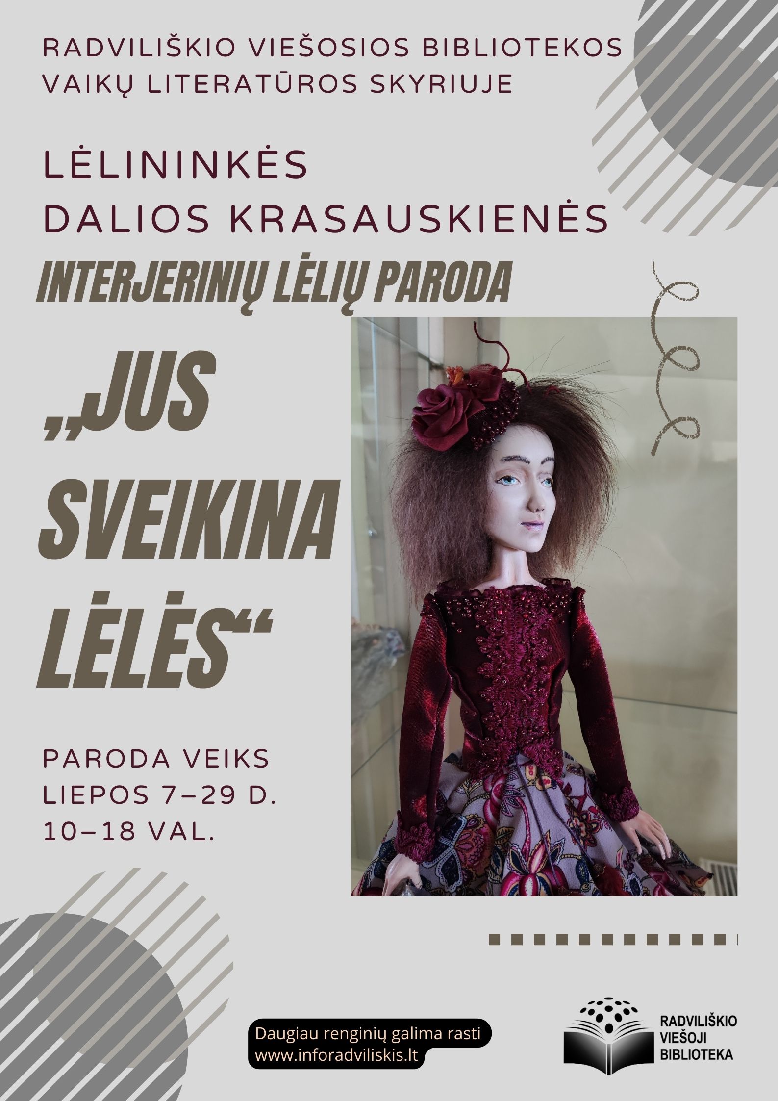 Interjerinių lėlių paroda