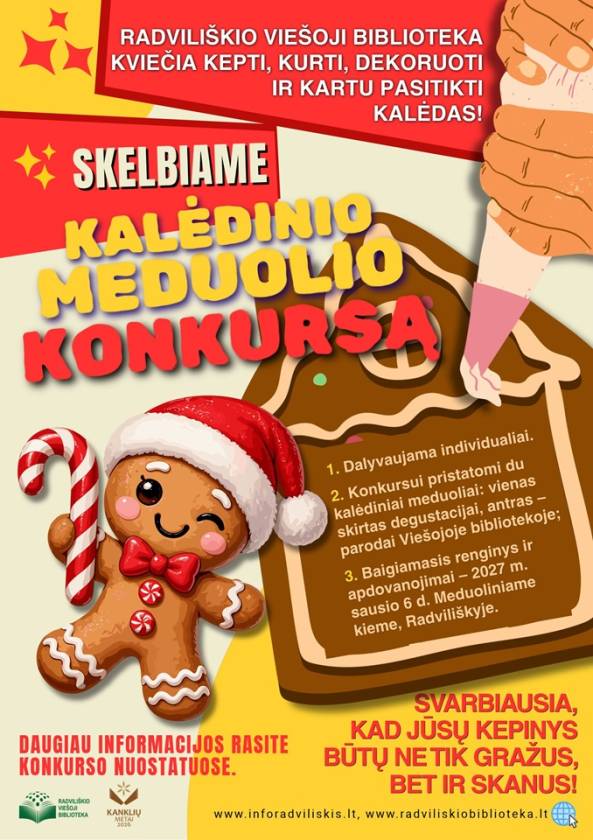 Kalėdinio meduolio konkursas